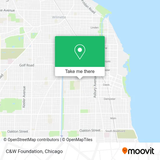 C&W Foundation map