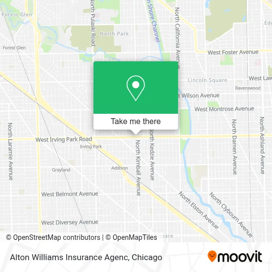 Alton Williams Insurance Agenc map