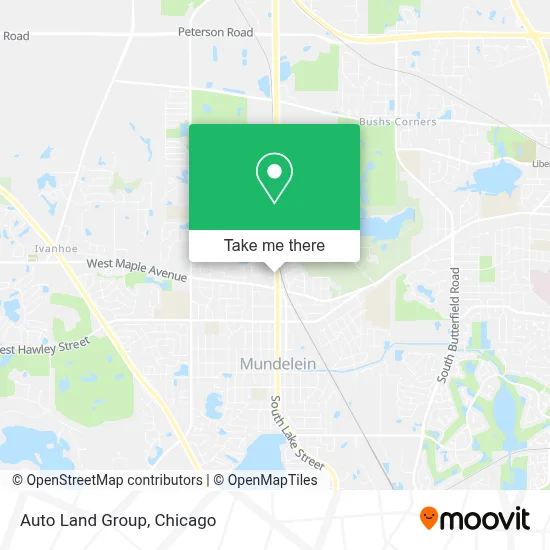 Auto Land Group map