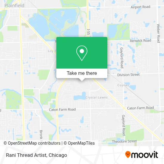 Rani Thread Artist map