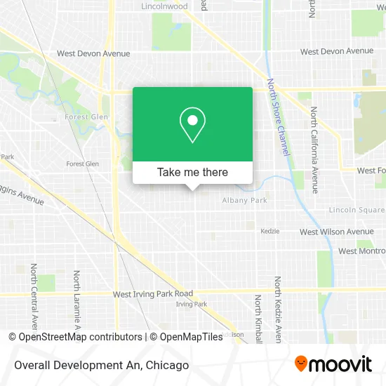 Overall Development An map
