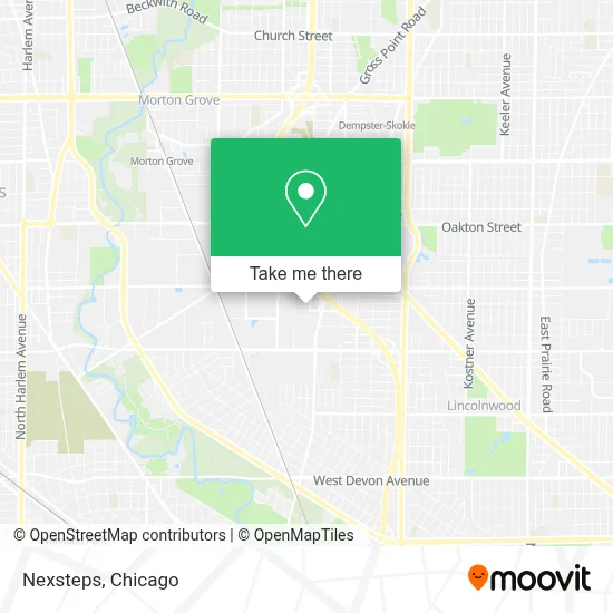 Nexsteps map