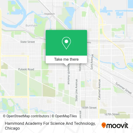 Hammond Academy For Science And Technology map