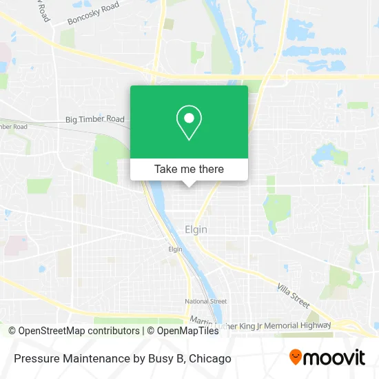Pressure Maintenance by Busy B map
