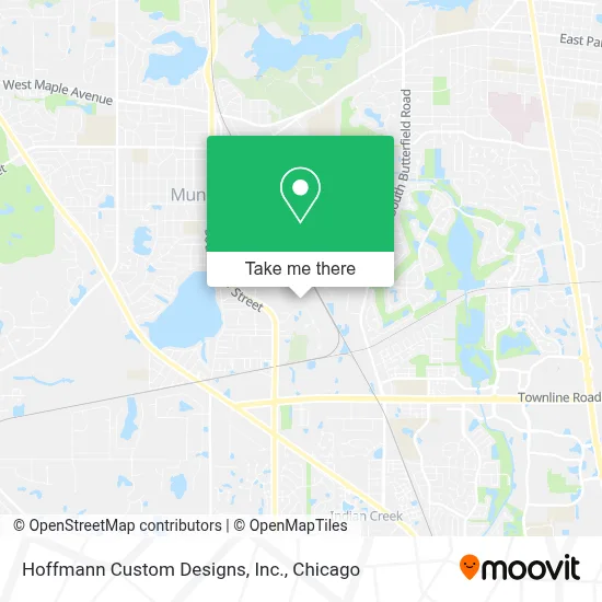 Hoffmann Custom Designs, Inc. map