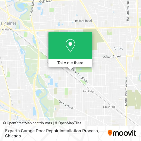 Experts Garage Door Repair Installation Process map
