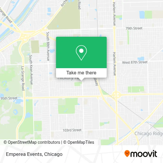 Emperea Events map