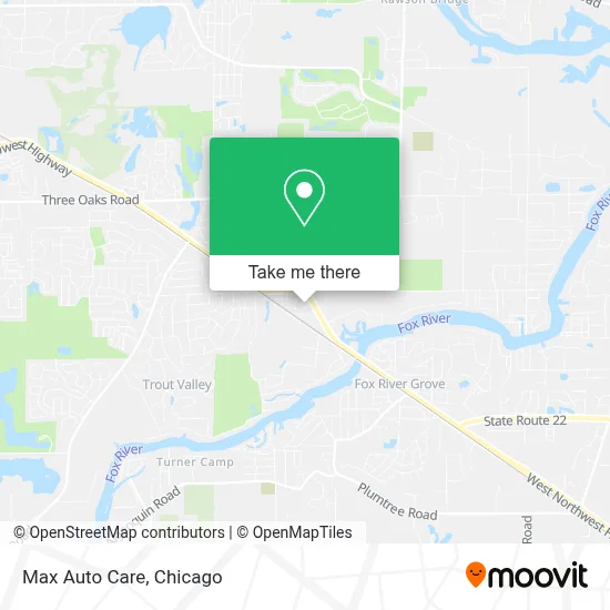 Max Auto Care map