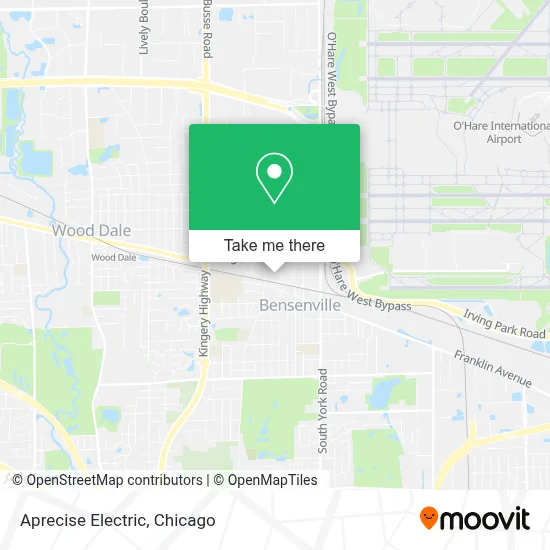 Aprecise Electric map