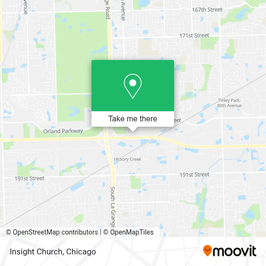 Insight Church map
