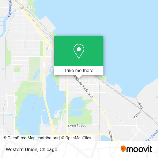 Western Union map