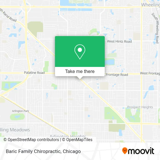 Baric Family Chiropractic map