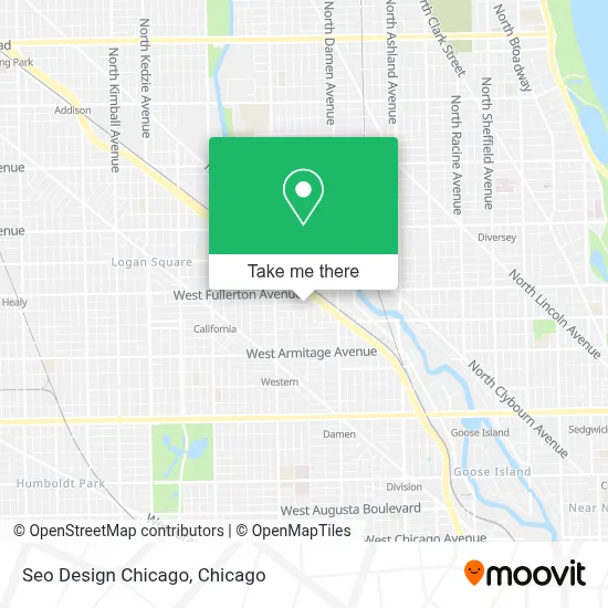 Seo Design Chicago map