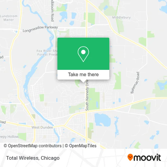 Total Wireless map