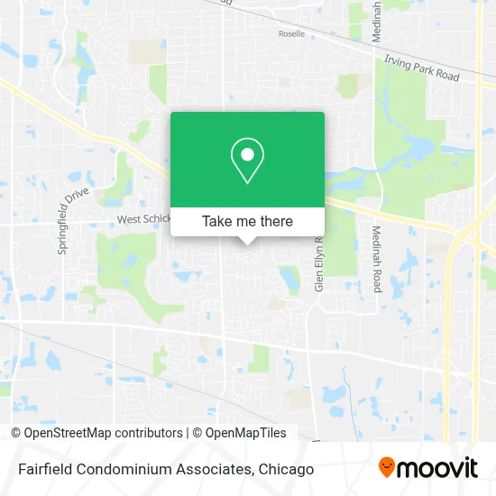 Fairfield Condominium Associates map