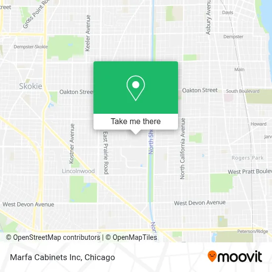 Marfa Cabinets Inc map