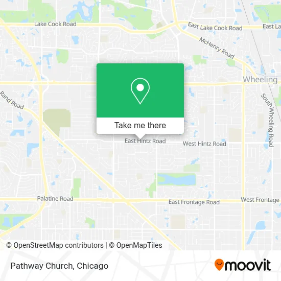 Pathway Church map