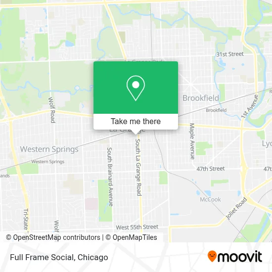 Full Frame Social map