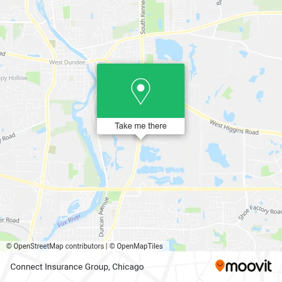 Connect Insurance Group map
