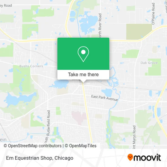 Em Equestrian Shop map