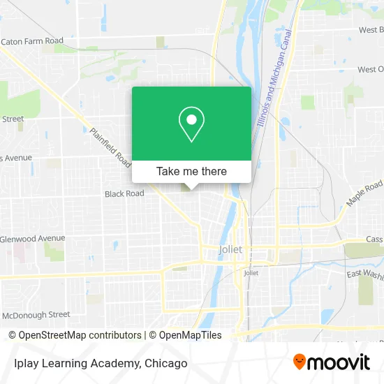 Iplay Learning Academy map