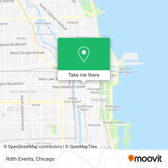 Rdth Events map