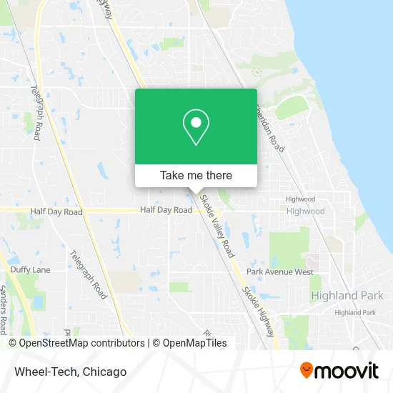 Wheel-Tech map