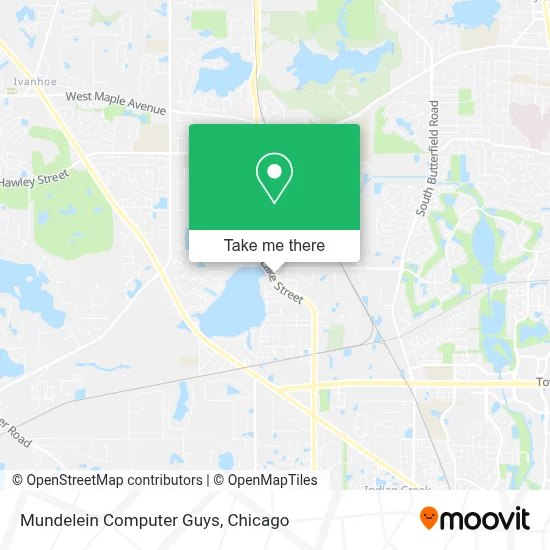 Mundelein Computer Guys map