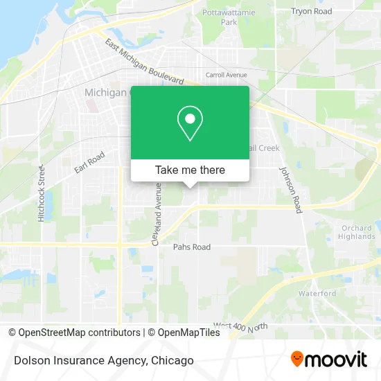 Dolson Insurance Agency map