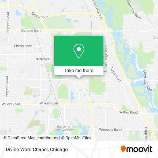 Divine Word Chapel map