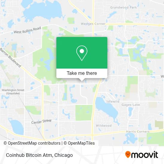 Coinhub Bitcoin Atm map