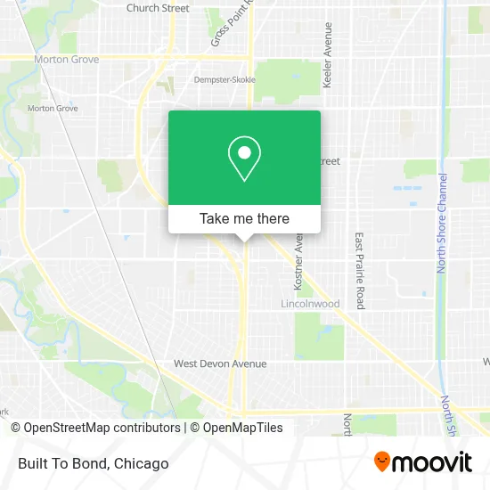 Built To Bond map
