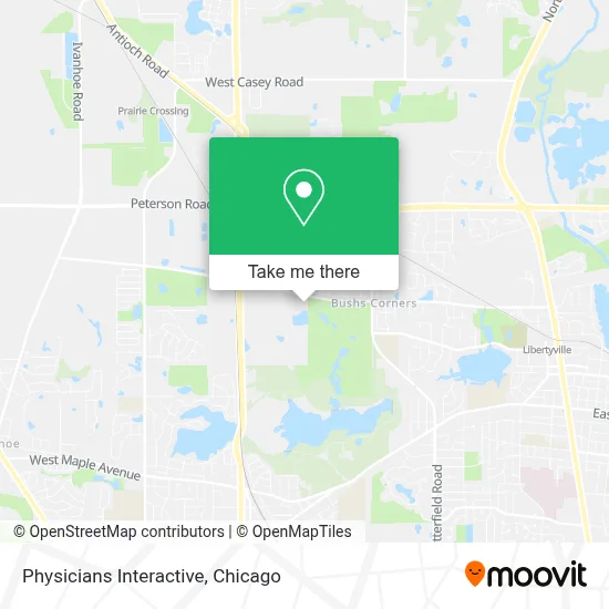 Physicians Interactive map