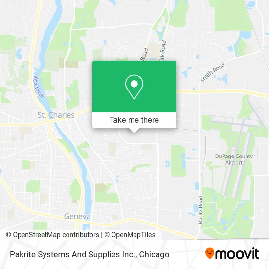 Pakrite Systems And Supplies Inc. map