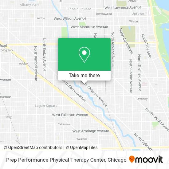 Prep Performance Physical Therapy Center map