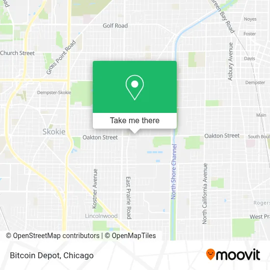 Bitcoin Depot map
