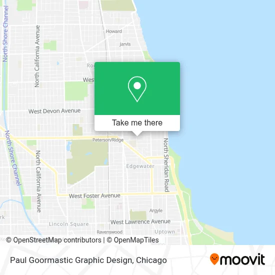 Paul Goormastic Graphic Design map