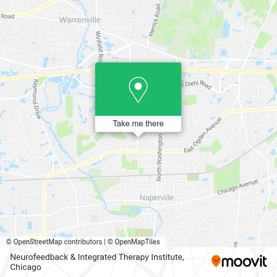 Neurofeedback & Integrated Therapy Institute map
