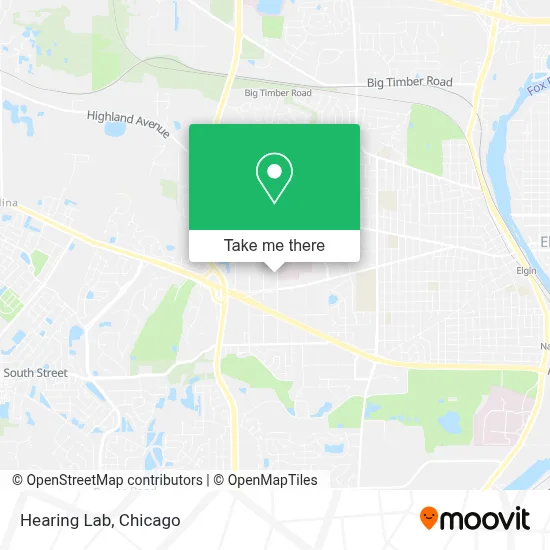 Hearing Lab map