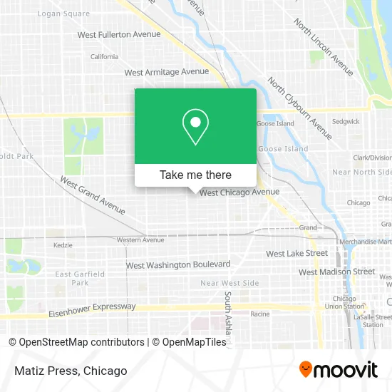 Matiz Press map