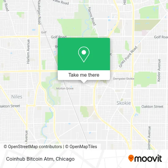 Coinhub Bitcoin Atm map