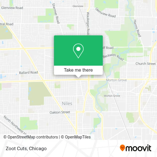 Zoot Cuts map
