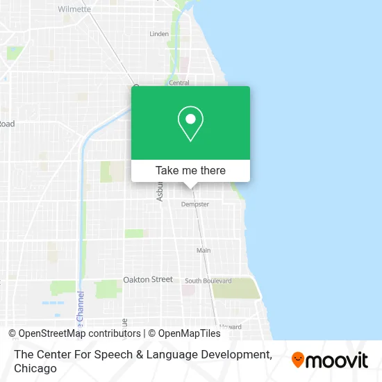 The Center For Speech & Language Development map