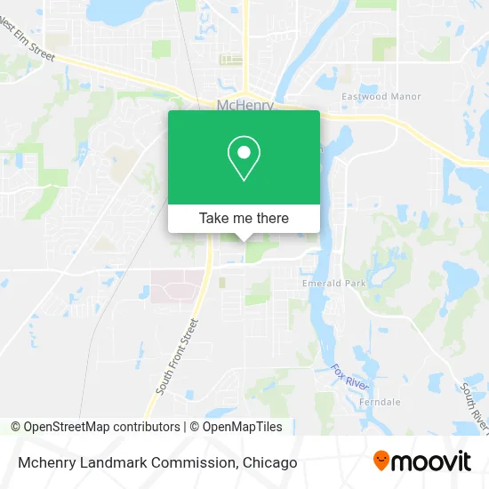 Mchenry Landmark Commission map