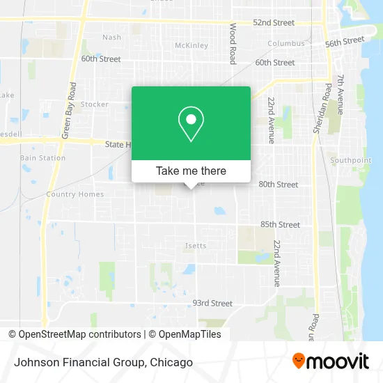 Johnson Financial Group map