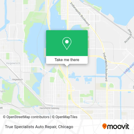 True Specialists Auto Repair map