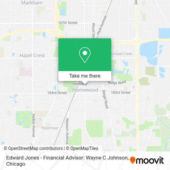 Edward Jones - Financial Advisor: Wayne C Johnson map