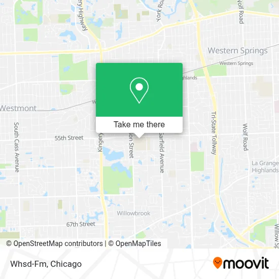 Whsd-Fm map