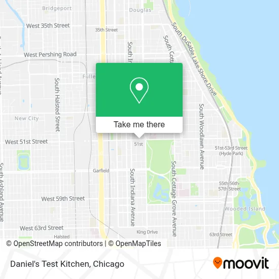 Daniel's Test Kitchen map