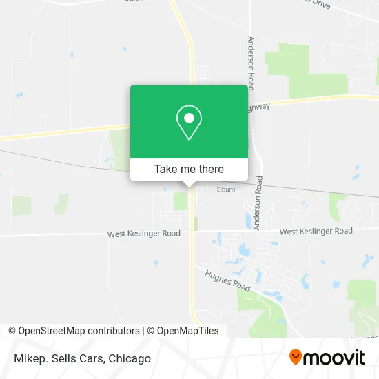 Mikep. Sells Cars map